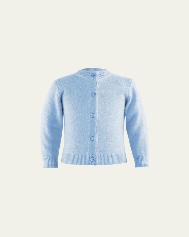 Girl's Cashmere Cardigan, Size 6M-24